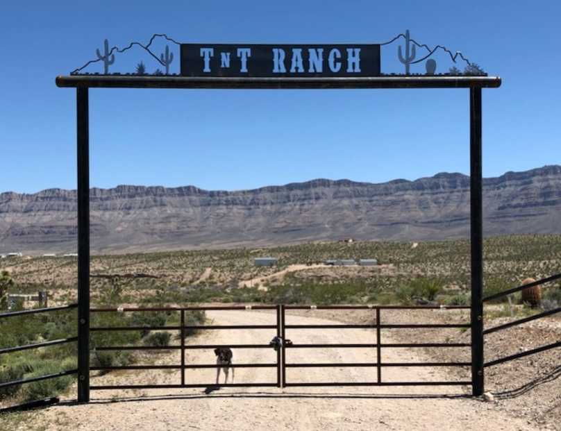 TNT Ranch sign